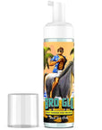 Bro Glo Self Tanner for The Boys - Quick Application Foam Mousse Easy Sunless Tan For Face and Body Oil Free Water Based Faster Skin Drying Natural Sun Kissed Bronze Color Perfect Men 6.76 FL oz