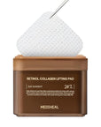 MEDIHEAL Retinol Collagen Lifting Pad - Vegan Face Hypoallergenic Pads with Retinol, Collagen - Lifting Pads for Enhancing Skin Texture Firmness 100 Pads