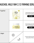 Parnell Bakuchiol & Friming Serum with Wild Yam 2.12% Concentrate (1.01 fl.oz) | Plant-Based Anti-Aging & Firming Treatment for Smoother, Youthful Skin | K-Beauty