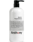 Anthony Glycolic Facial Cleanser for Men – Daily Cleansing Face Wash and Shave Prep – Hydrating, Exfoliating, and Gentle on Sensitive Skin – Non-foaming, 32 Fl Oz