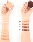 Kaely Cream Pot Concealer Full Coverage Makeup Set, Under Eye Brightener Color Correcting Concealer for Dark Circles, Waterproof Foundation Palette with Brush, Eye Ring Corrector de ojeras, 04