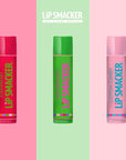 Lip Smackers Flavored Lip Balm Original & Best - Moisturizing, Soothing Trio Strawberry, Watermelon, & Cotton Candy