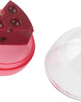 Cheese Shaped Lip Balm, Moisturizing Nourishing 0.3oz(01)
