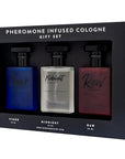 RawChemistry - A Pheromone Infused Mens Cologne Gift Set - Set of 3 Colognes