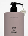 Salt & Stone Body Lotion for Women & Men| Scented Daily Body Lotion | Hydrates, Nourishes & Softens Skin | Restores Dry Skin | Fast-Absorbing | Cruelty-Free & Vegan (450 ml) (Black Rose & Oud)