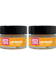 Eco Lips Plumping Daytime Lip Mask with Hyaluronic Acid and Upcycled Cloudberry Oil, 2-pack by Eco Lips 100% Natural. Made in USA