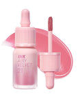 Peripera Ink Airy Velvet Lip Tint | High-Pigmentation, Lightweight, Soft, Moisturizing, Not Animal Tested (021 FLUFFY PEACH)