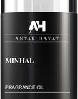Hotel Scents Diffuser Oil Minhal 500mL – Luxury Home Scent Refill with Rose, Narcissus, Patchouli – Inspired by Iris de Nuit Perfume – Premium Essential Oil for Waterless & Ultrasonic Diffuser