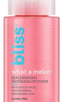 Bliss What a Melon Replenishing Watermelon Hyaluronic Acid Toner - 7 Fl Oz - Witch Hazel & Willow Bark - Hydrates, Refreshes and Energizes Tired Skin - Clean - Vegan & Cruelty-Free