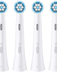 Oral-B iO Series Gentle Care Electric Toothbrush Replacement Brush Heads for an Oral-B Electric Toothbrush, 4 Count, White