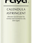 RAYA Calendula Astringent with AHA 6 oz (G-206) | Glycolic Facial Toner for Combo and Partially Oily Skin Prone to Break-Outs | Helps Normalize pH and Fight Bacteria | Made with Alpha Hydroxy Acids