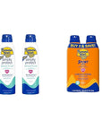 Banana Boat Mineral Enriched Sensitive Skin Sunscreen Spray SPF 50 Twin Pack and Sport Ultra Sunscreen Spray SPF 50 Twin Pack