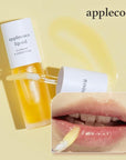 NOONI Korean Hydrating Lip Oil - Applecoco | Long-Lasting, Moisturizing, Plumping, Revitalizing for Dry Lips, Waterproof, No Peel Off, Hydrating, Nourishing Crystal Clear, 0.12 FL Oz