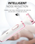 Electric Razor for Women 4 in 1 Rechargeable Painless Body Razors and Facial Hair Remover for Bikini Leg Body Face Underarm