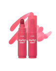 ETUDE Dear Darling Marker Tint #8 Cherry Punch (5g) | Hydrating & Long Lasting Lip Stain | High Pigmented Lip Maker with Easy Drawing Tip | Korean Daily Lip Tint, Korean Makeup, Kbeauty