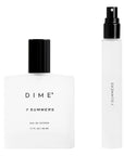 Dime Beauty 7 Summers Perfume Set ($87 Value) - Includes 50 ml + Travel Size 10 ml, Sweet Floral Scent, Clean Fragrance Eau de Toilette for Women, Hypoallergenic