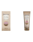 Jergens Natural Glow Self Tanner Face Moisturizer, SPF 20 Facial Sunscreen & Natural Glow Self Tanner Lotion, Daily Sunless Fake Tanning, Medium to Deep Skin Tone
