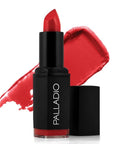 Palladio Herbal Matte Lipstick, Coral, Creamy and Full Coverage Long Lasting Matte Lipstick