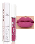 evpct 1Pcs Violet Pink Liquid Matte Lipstick Lipgloss Set for Women, labiales mate 24 horas originales matte larga duracion 24 Hour Lipstick Lip Stains Long Lasting Waterproof 24, 10#