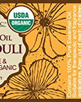 US Organic 100% Pure Patchouli Essential Oil - USDA Certified Organic, Steam Distilled - W/Euro droppers (More Size Variations Available) (15 ml / .5 fl oz)