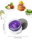 Purple Hair Color WAX 4.23 oz, Instant Hair Dye Wax, Natural Temporary Hair Color for Men and Women, Party, Daily Use, Cosplay