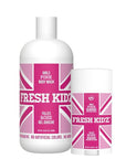 Fresh Kidz Body Wash 16.9 fl.oz. and Stick Deodorant 2.65 oz for Kids and Teens - Girls "Pink" Set
