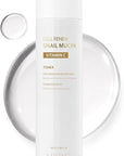 MISSHA Cell Renew Snail Mucin Vitamin C Toner 5.07 Fl oz - Korean Skincare Facial Toner for Glass Skin, 90% Snail Mucin Vita Complex, Deep Hydration, Improves Skin Texture, Paraben Free