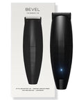 Bevel Beard Travel Trimmer SE for Men - Lightweight Cordless Mustache Trimmer, 4 Hour Rechargeable Battery Life, Tool Free Adjustable Zero Gapped Blade, Barber Supplies, Black (Packaging May Vary)