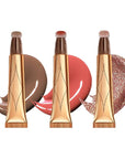 3 Color Contour Beauty Wand, Highlighter ,Face Concealer Bronze Gold)