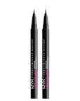 NYX PROFESSIONAL MAKEUP Lift & Snatch Eyebrow Tint Pen, Ash Brown (Pack Of 2)