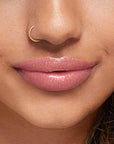 Rimmel Stay Glossy Lip Gloss - Non-Sticky and Lightweight Formula for Lip Color and Shine - 160 Stay My Rose, .18oz
