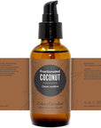 Edens Garden Fractionated Coconut Carrier Oil- 100% Pure Premium Hexane Free MCT Oil, Natural Moisturizer For Dry Skin, Hair, Scalp, Lip & Nail Care, Diluting Essential Oils & Massage 118 ml (4 fl oz)