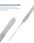 Stainless Steel Makeup Spatula, Liquid Foundation Spatula Stainless Makeup Tool