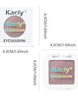Taupe Matte Single Eyeshadow Makeup, Neutral Powde Eye Shadow for Older Women, Lavender Plum Mauve Matte Eyeshadow Palette Pigmented Waterproof Everyday Natural Eye Makeup, sombras para ojos 05