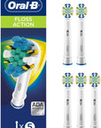 Oral-B FlossAction Electric Toothbrush Replacement Brush Heads Refills, 5 Count