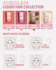 SHEGLAM Color Bloom Liquid Blush Makeup for Cheeks - Devoted
