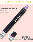 8Pcs Glitter Eye Shadow Sticks Liner Pencils Makeup Set, Desert Mocha Beige Gold Light Purple Pink Sky Dazzling Blue Geen Glitter Shimmer Eyeliner Pencil Cream Eyeshadow Palette Makeup for Older Women