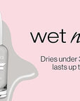 wet n wild Fast Dry AF Nail Polish, Quick 40 Second Dry Time, Long Lasting High-Shine - Southern Belle