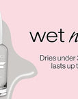 wet n wild Fast Dry AF Nail Polish, Quick 40 Second Dry Time, Long Lasting High-Shine - Get Stoned