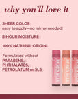 Tinted Magnolia Lip Balm, 0.15 Oz Color