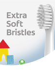 Colgate Zero Kids Toothbrush with Extra Soft Bristles and Suction Cup Holder, BPA Free - 2 Count