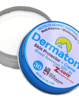Dermatone Skin Protection Balm w/Zinc SPF 30 | 2-Pack Barrier Cream | Moisturizing | Heals & Repairs Dry Skin | Advanved therapy Lips and Face Repair, 0.5 oz tin