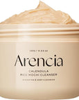 ARENCIA Calendula Rice Mochi Fresh Cleanser - Moisturizing, Brightening & Deep-Cleansing (4.23oz)