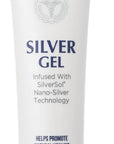 American Biotech Labs Silver Biotics Patented Multivalent SilverSol 20 PPM Soothing Skin Gel | Versatile 4.0 oz for Skin Comfort and Wellness