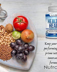 NutraPro Healthy Heart - Heart Health Supplements. Artery Cleanse & Protect. Supports Healthy Cholesterol and Triglyceride. GMP Certified
