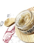 Eco Lips LIP SUGAR SCRUB 2 Pack (2-0.5oz jars) 100% Organic Lip Care Treatment with Organic Sugar & Coconut Oil - Gently Exfoliate & Polish Dry, Flaky Lips, 100% Edible (Vanilla Bean & Brown Sugar)