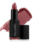 Palladio Herbal Matte Lipstick, Creamy and Full Coverage Long Lasting Matte Lipstick, Regal Café