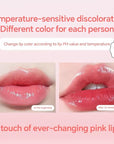 2PCS Thermochromic Lip Balm,Cat Paw Shaped Female