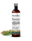 100% Pure Rosemary Oil for Hair Growth, Hair-fall Control & Hair Thickening. Enriched with Sesame, Jojoba & Almond Oils. Non-Sticky Texture. With Applicator Cap - 7 Fl Oz