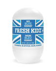 Fresh Kidz Roll On Deodorant for Kids and Teens - Baking Soda and Aluminum-free 24 Hour Protection for Sensitive Skin - Boys "Blue" 1.86 fl.oz.